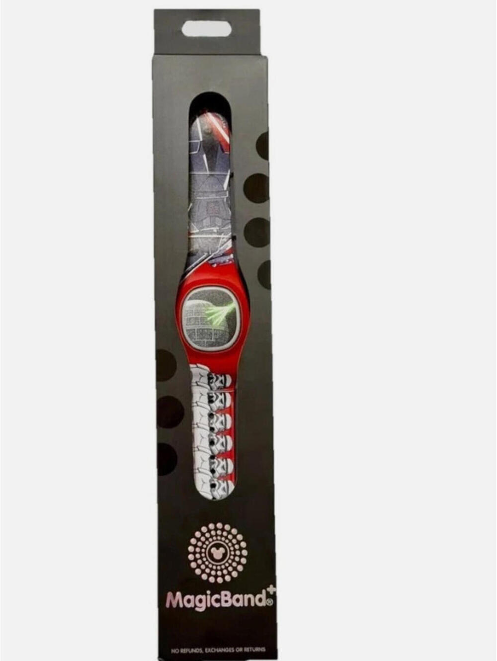 Disney Star Wars Death Star Vader Dark Side Magic Band Plus + Unlinked! NEW!